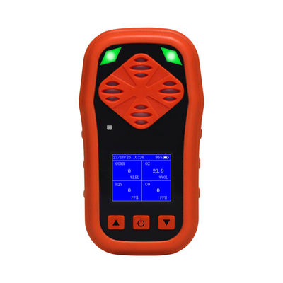 YA-CDX4 পোর্টেবল মাল্টি গ্যাস ডিটেক্টর H2s CO O2 CH4 জ্বলনযোগ্য গ্যাস মনিটর
